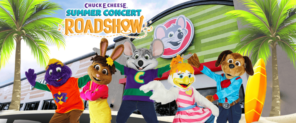 Chuck E. Cheese Summer concert Road Show