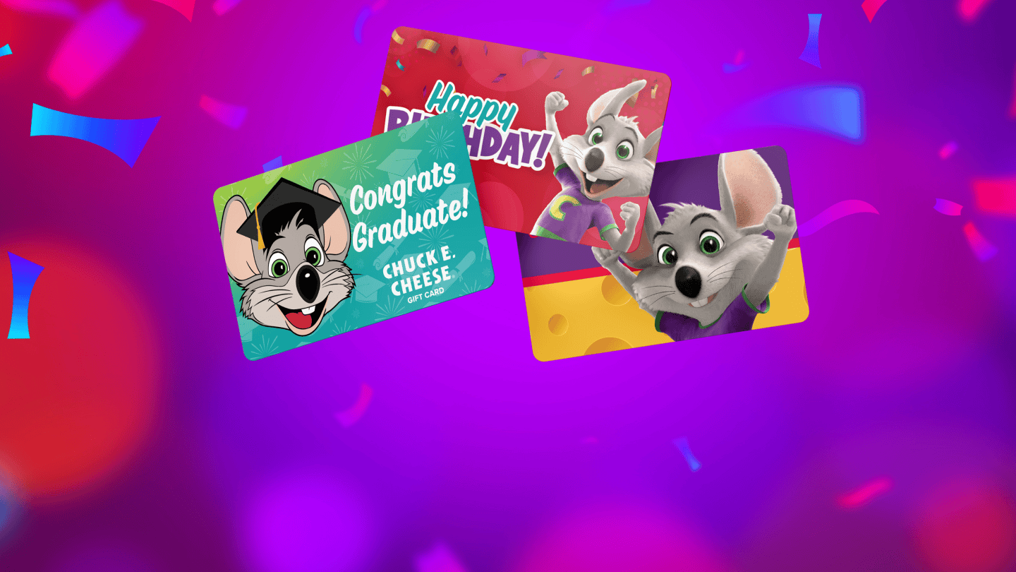 Gift Cards | Chuck E. Cheese