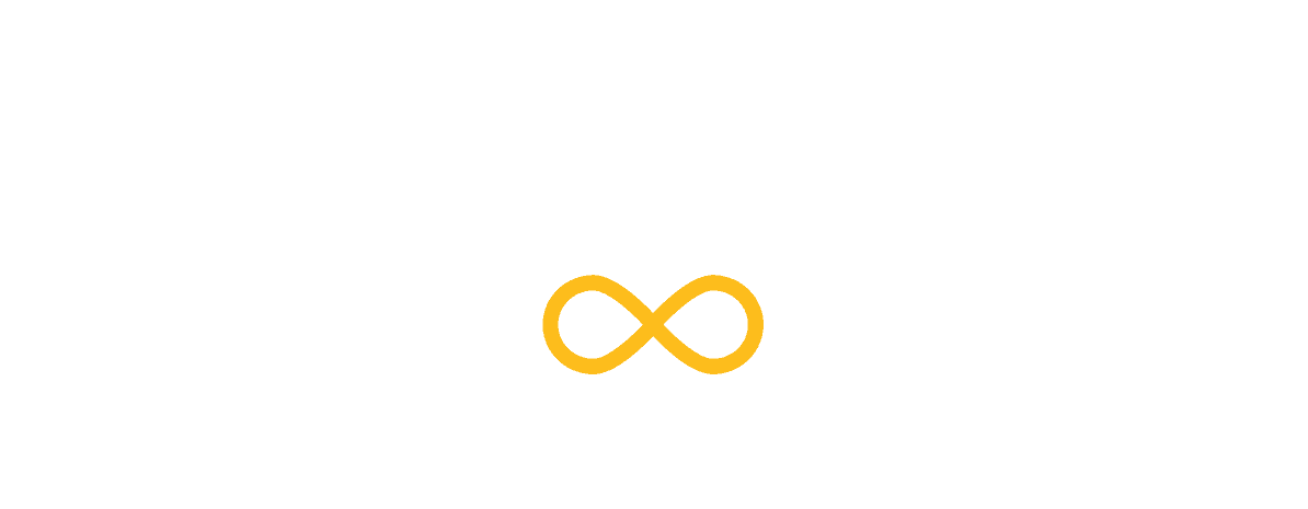 Text World Autism Month with AUTISM in bold white on gray; below, gold infinity symbol for autism at Chuck E. Cheese family fun center.