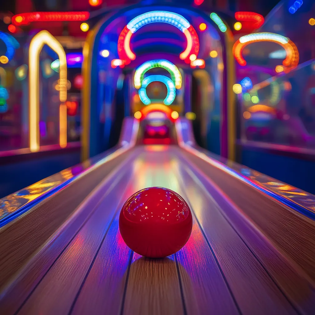 skee ball lane